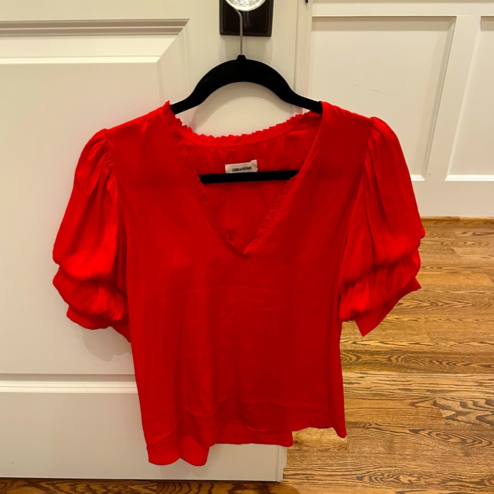 Red Zadig blouse